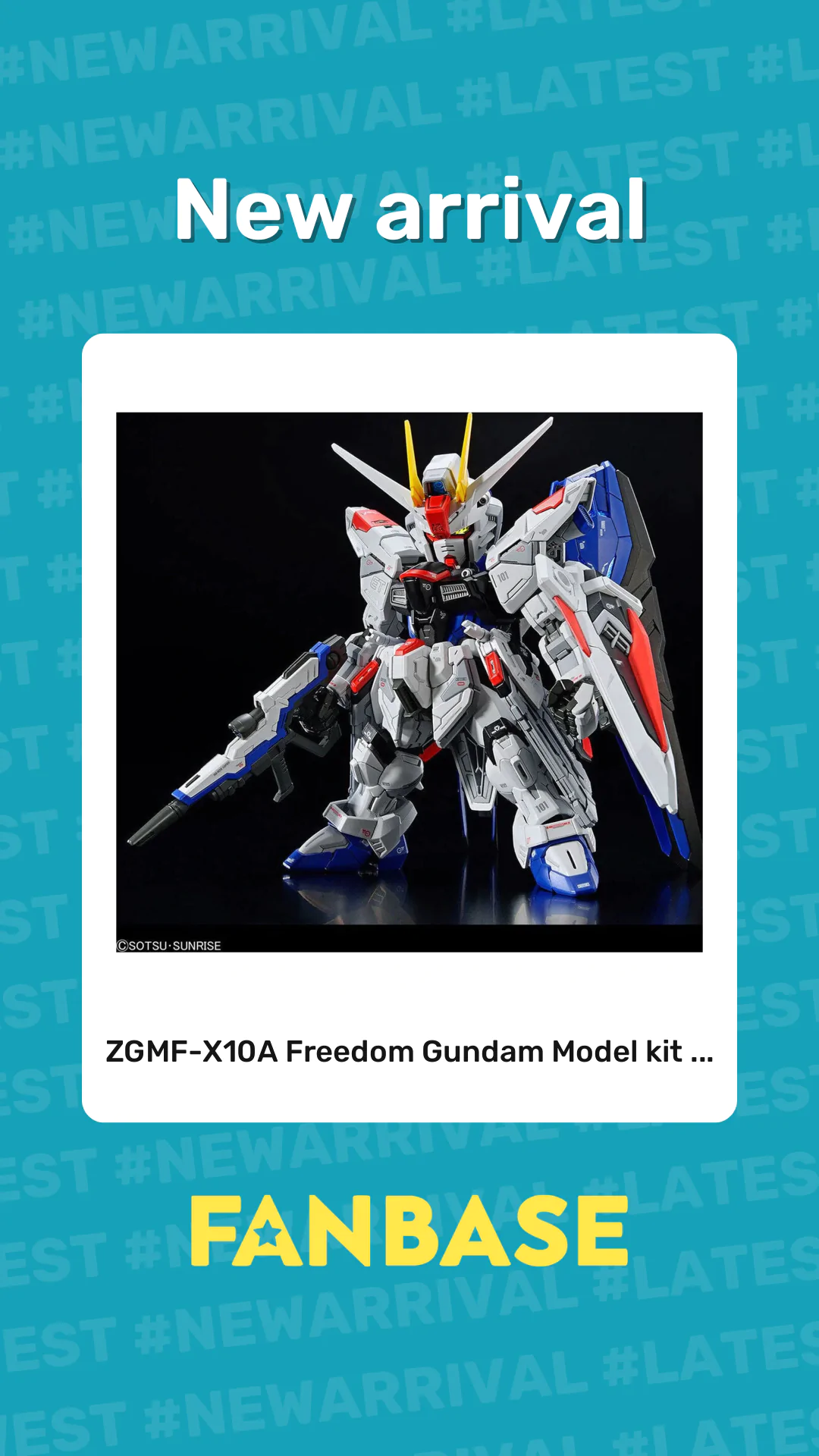 New arrival: ZGMF-X10A Freedom Gundam Model kit ...