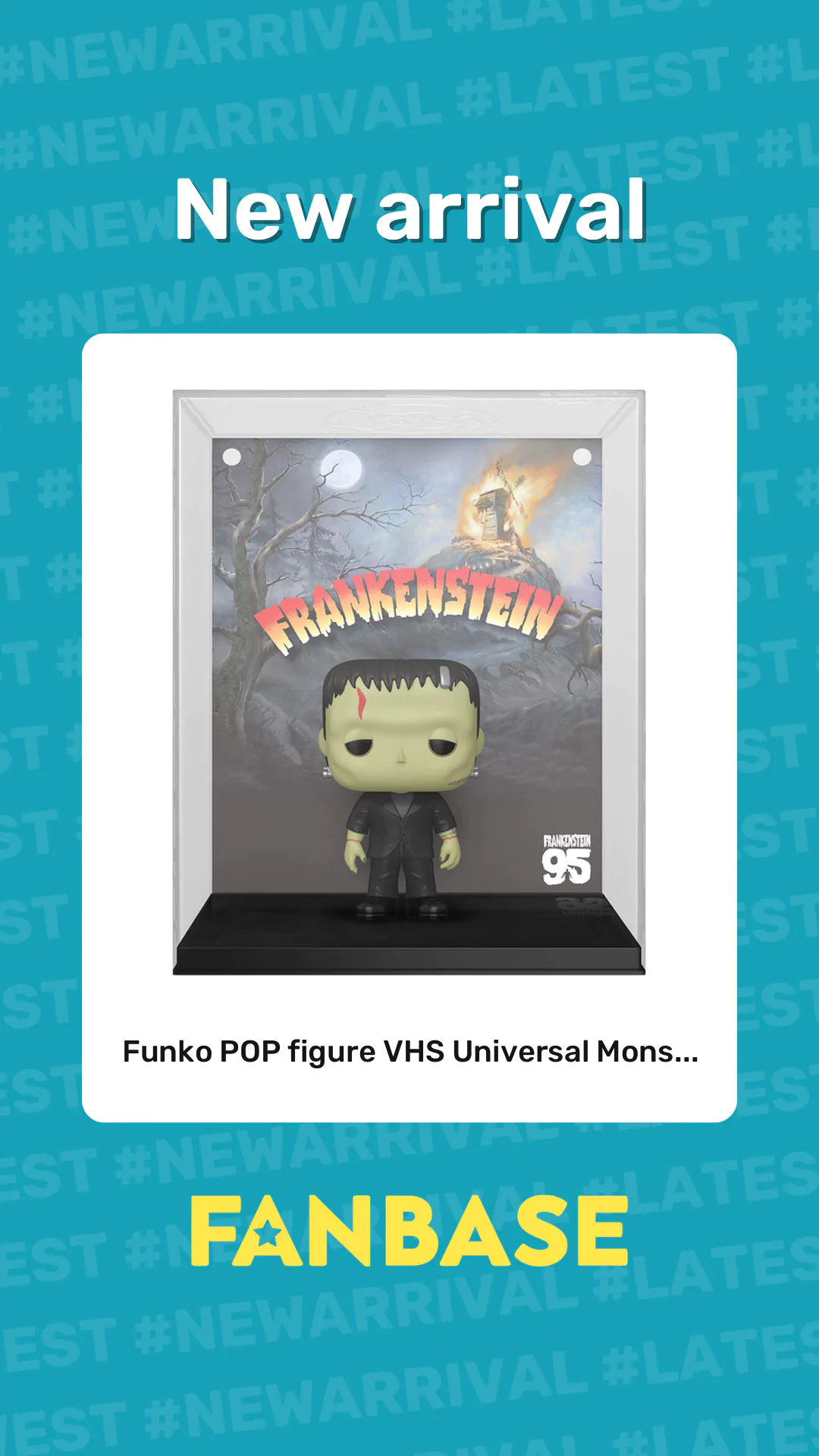 New arrival: Funko POP figure VHS Universal Mons...
