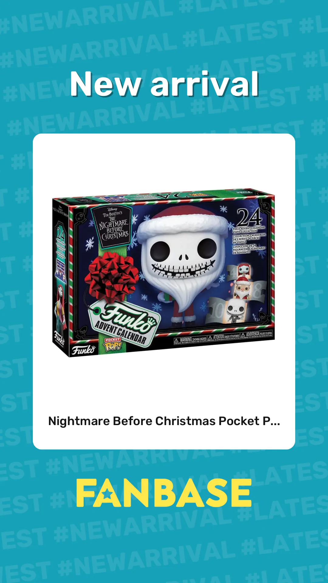 New arrival: Nightmare Before Christmas Pocket P...