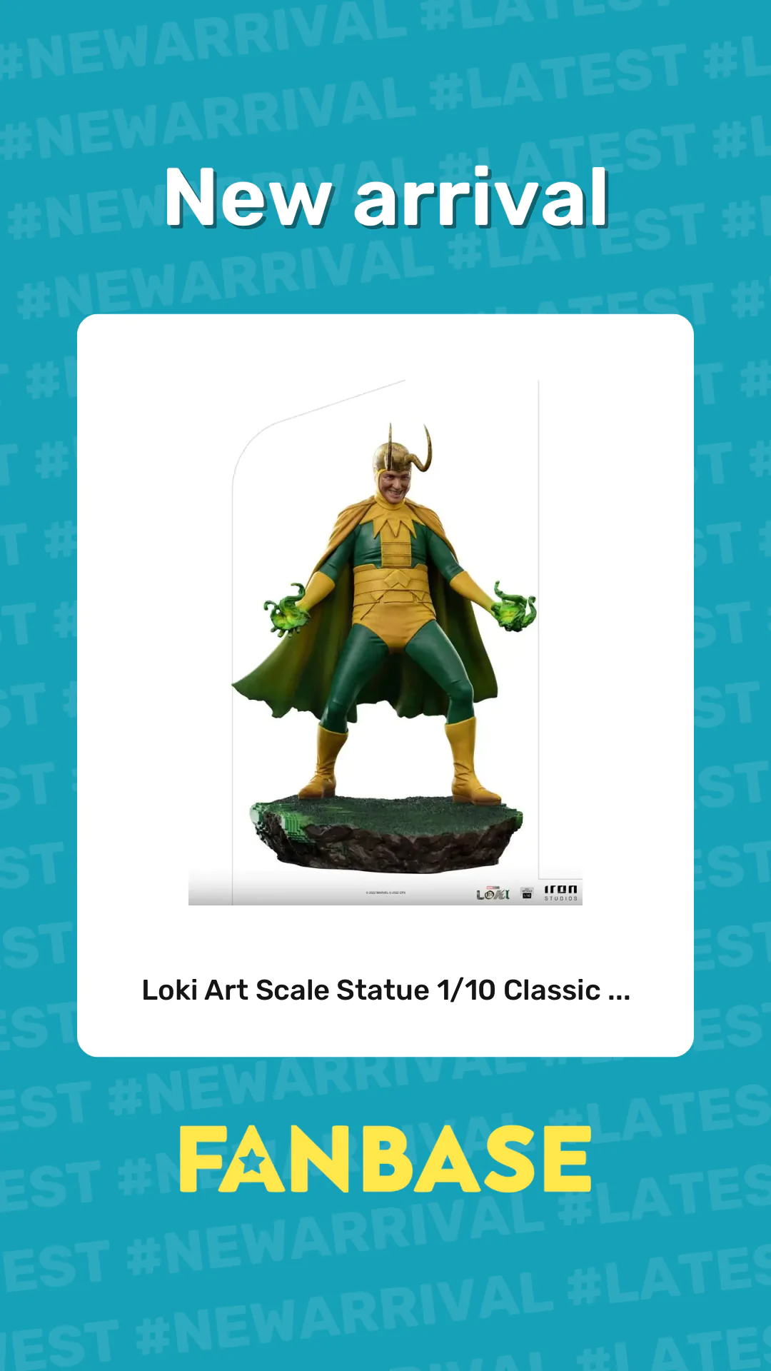 New arrival: Loki Art Scale Statue 1/10 Classic ...