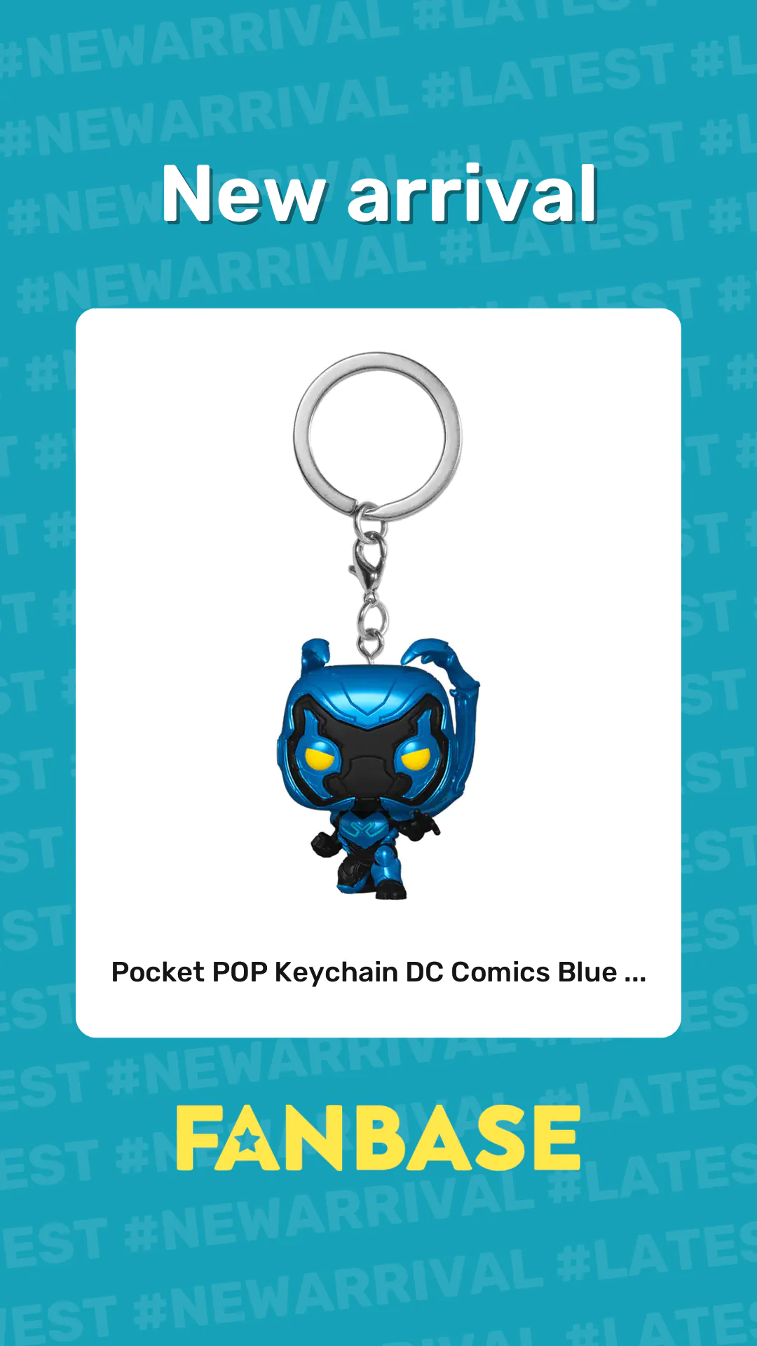 New arrival: Pocket POP Keychain DC Comics Blue ...