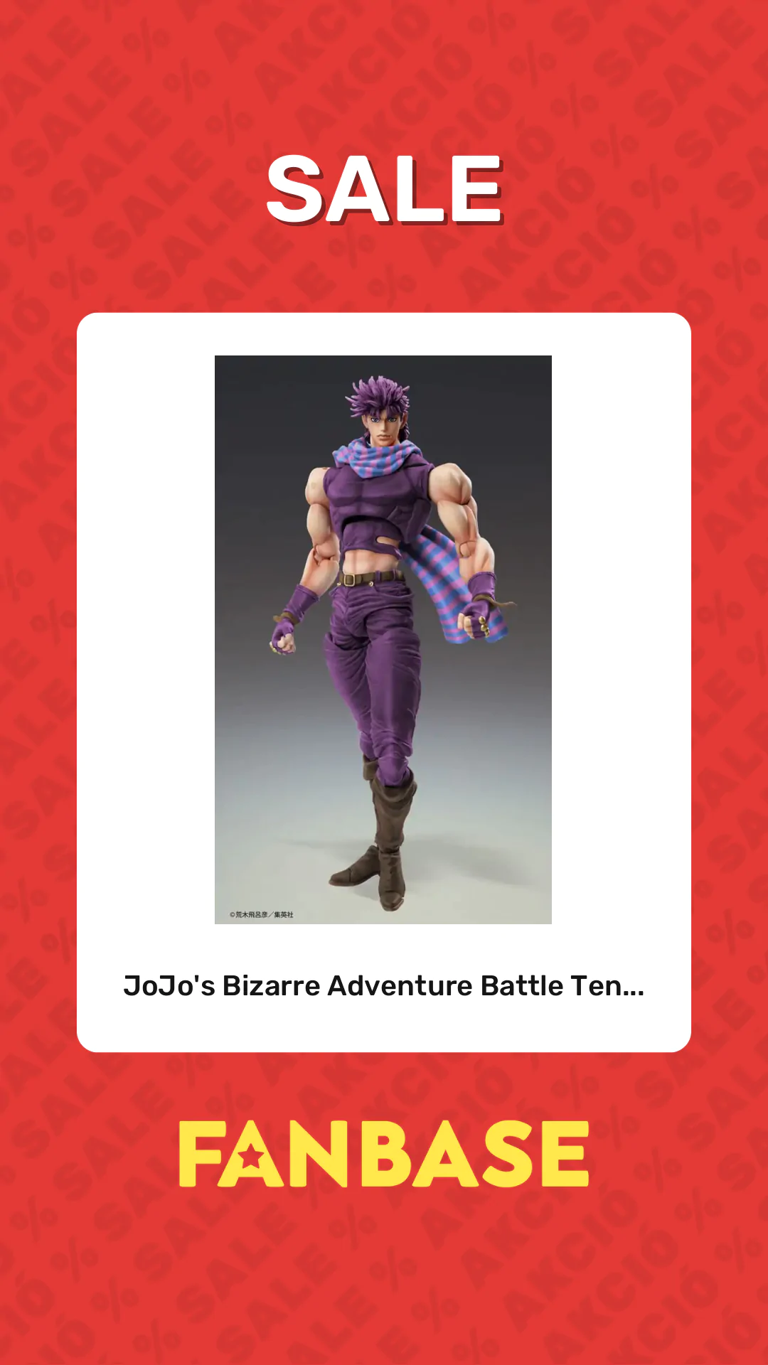 Sale: JoJo's Bizarre Adventure Battle Ten...