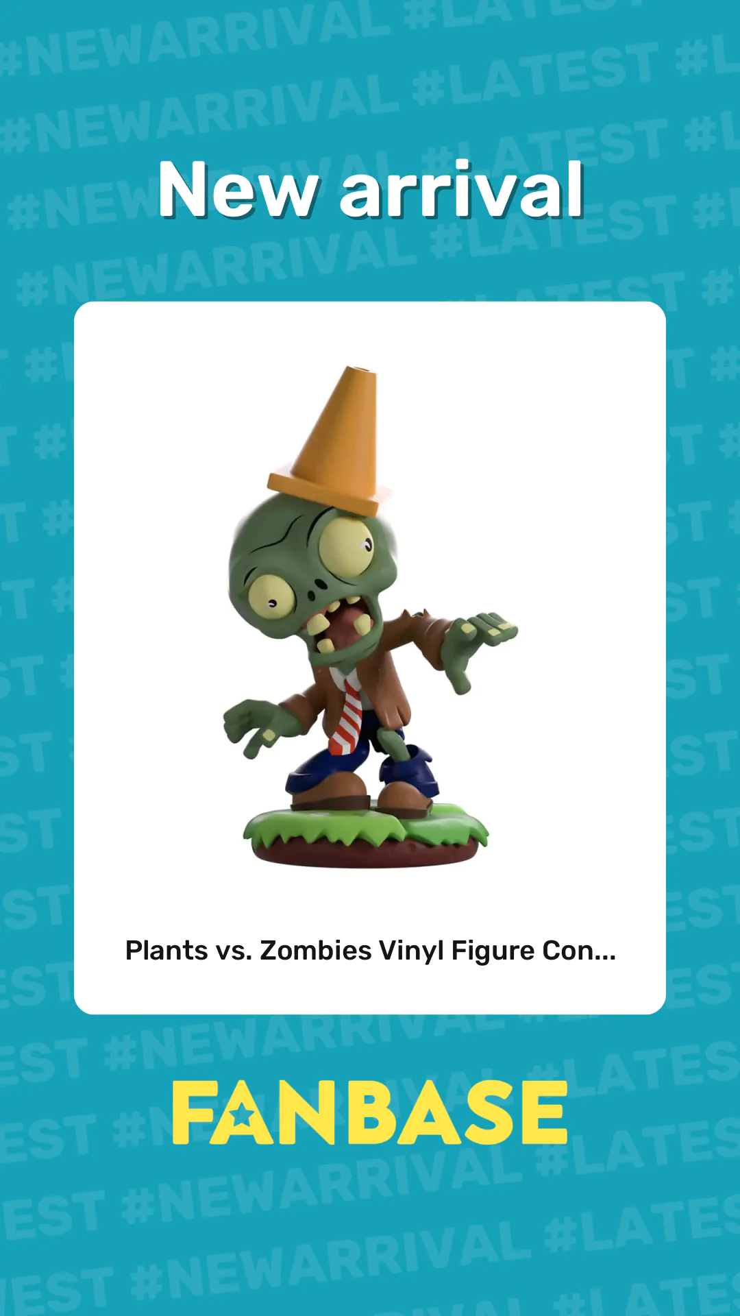 New arrival: Plants vs. Zombies Vinyl Figure Con...