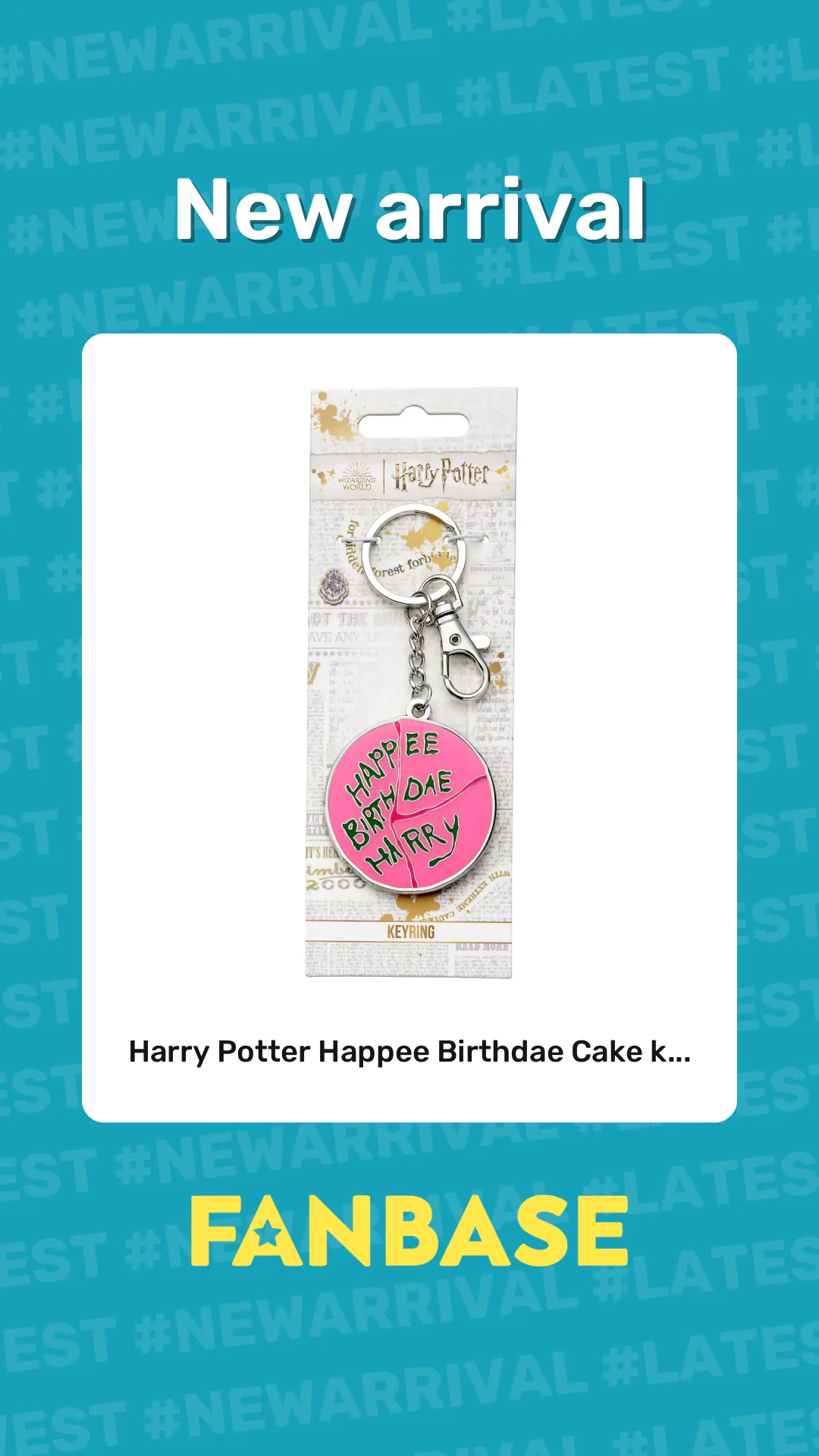 New arrival: Harry Potter Happee Birthdae Cake k...
