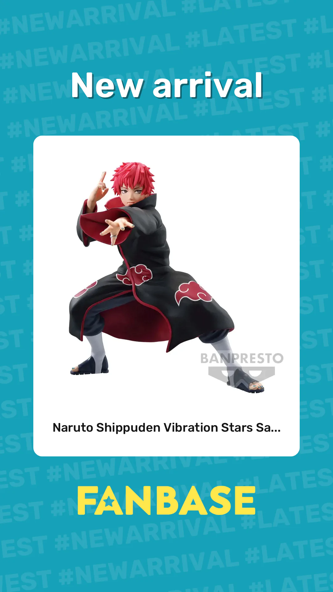 New arrival: Naruto Shippuden Vibration Stars Sa...