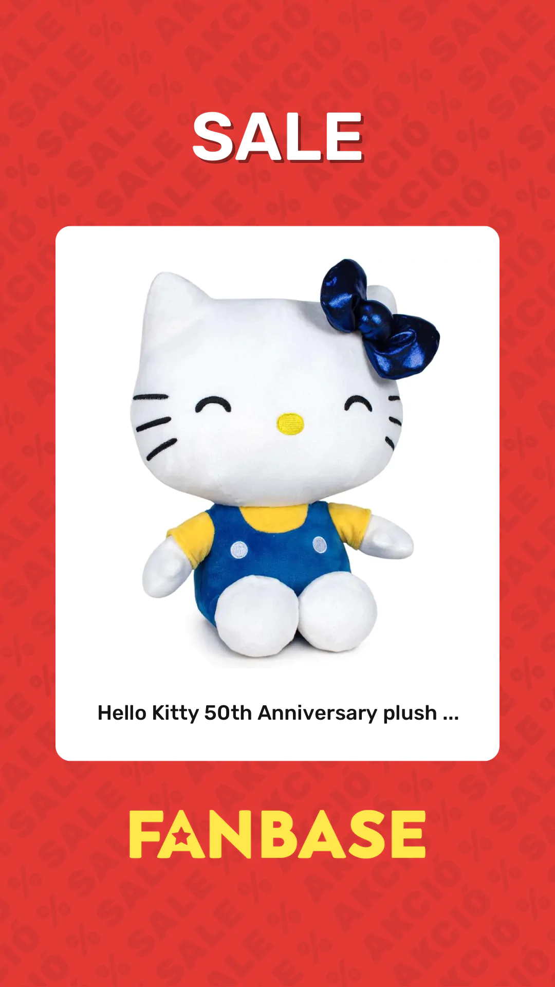 Sale: Hello Kitty 50th Anniversary plush ...