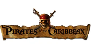 Pirates of the Caribbean figures logo