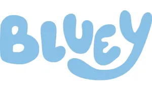 Bluey pencil cases logo