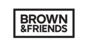 Brown & Friends products gifts logo