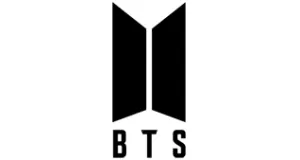 BTS keychain logo