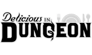 Delicious in Dungeon products gifts logo