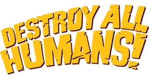 Destroy All Humans! products gifts logo