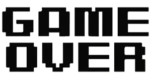 Game Over bottles logo