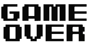 Game Over products gifts logo