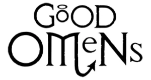 Good Omens products gifts logo