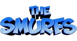 The Smurfs bags logo