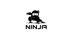 Ninja pencil cases logo