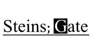 Steins Gate figures logo