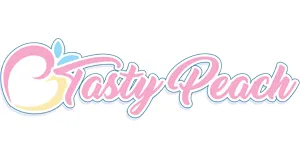 Tasty Peach pins logo