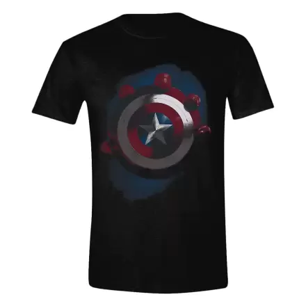 Captain America Brave New World T-Shirt Captain America Shield with Red Size product photo