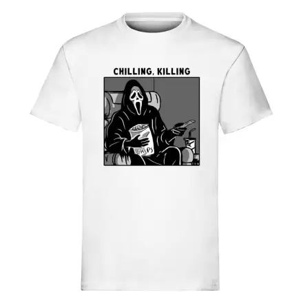Scream T-Shirt Ghost Face Chilling, Killing product photo