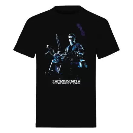 The Terminator T-Shirt Bike Pose Black product photo