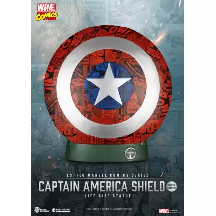 Marvel Comics PVC Captain America Shield Life Size Statue 64 cm product photo