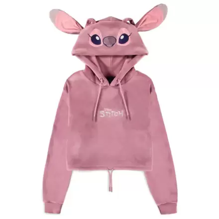 Disney Stitch Angel cropped hoodie termékfotója