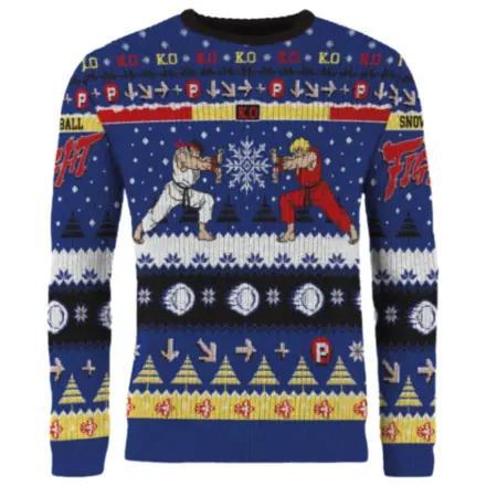 Street Fighter Christmas Sweater Ryu & Ken  product photo