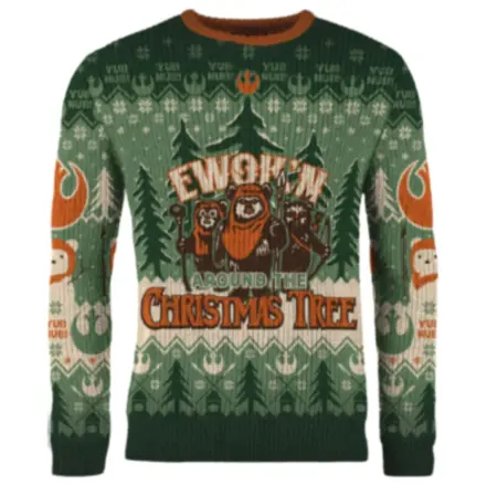 Star Wars Christmas Sweater Ewok'n around the Christmas Tree product photo