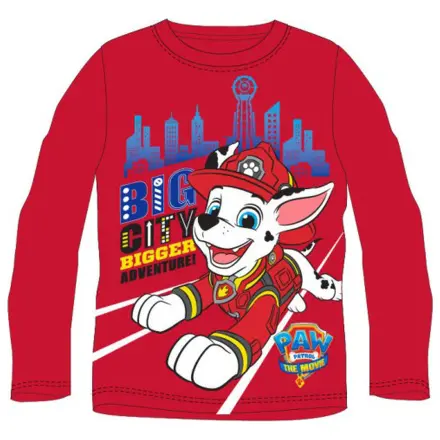 Paw Patrol The Movie Big City Red Kids Long Sleeve T-Shirt, Top  product photo