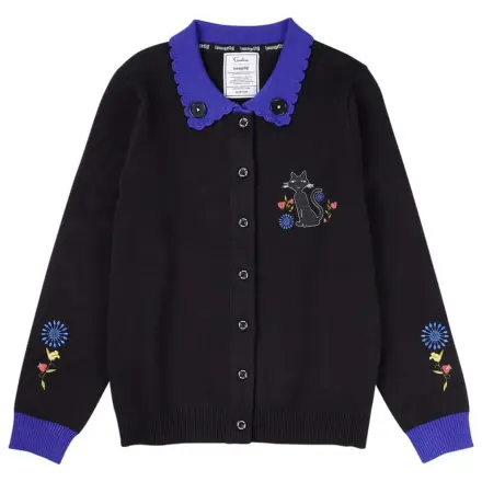 Pixar Coraline by Loungefly Cardigan Unisex Collared Cat Dragonfly  product photo
