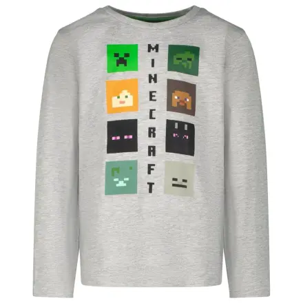 Minecraft Lineup Kids Long Sleeve T-Shirt, Top  product photo