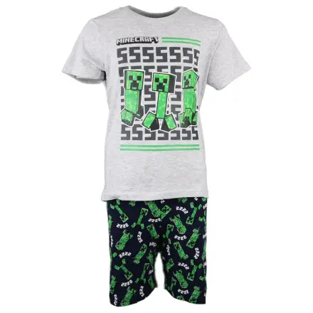 Minecraft Creeper Dreams Kids Short Pajamas  product photo