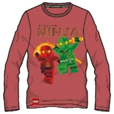 Lego Ninjago Be Ninja Red Kids Long Sleeve T-Shirt Top  product photo
