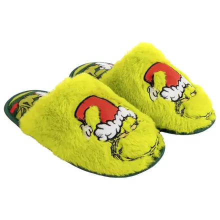 The Grinch Green Adult Winter Slippers  product photo