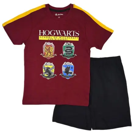 Harry Potter Witchcraft Red kids short pajamas  product photo