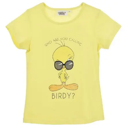 Looney Tunes Yellow Short Sleeve T-Shirt Top  product photo