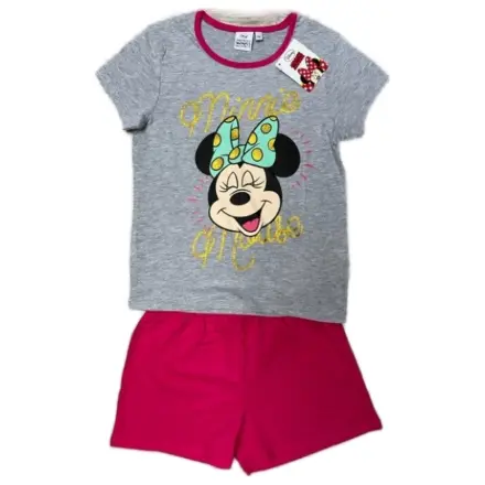 Disney Minnie Laugh Grey kids short pajamas  product photo