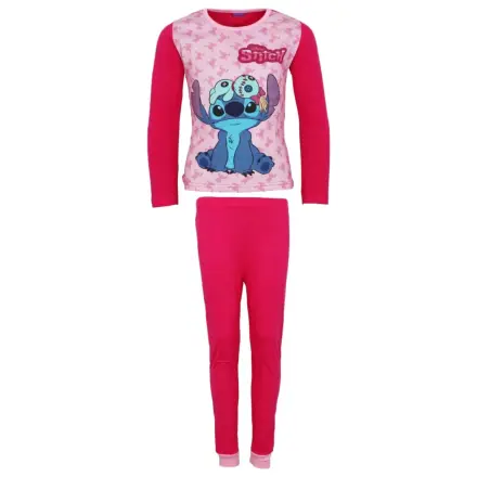 Stitch Scrump Pink Kids' Long Pyjamas  product photo