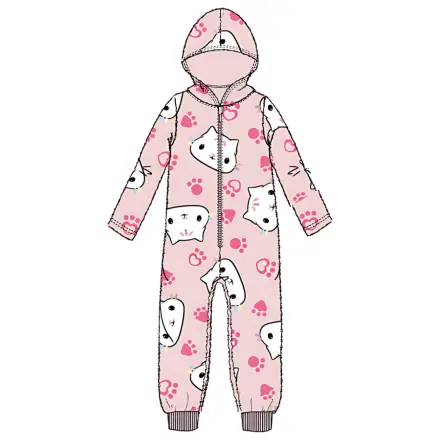 Gabi's Dollhouse Cat Pink Kids Long Pajamas, Onesie  product photo