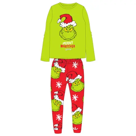 The Grinch Merry Whatever Kids Long Pyjamas  product photo