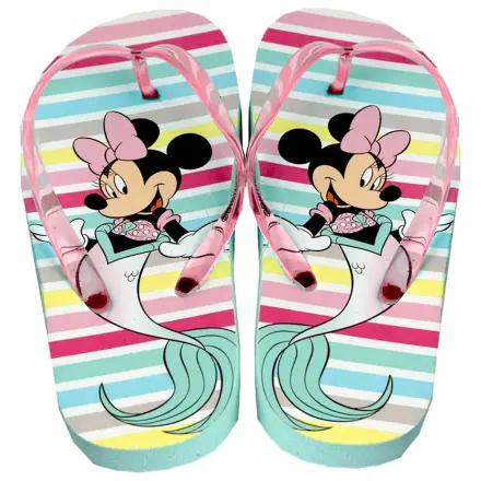 Disney Minnie Mermaid Children's Flip-Flops, Size  product photo