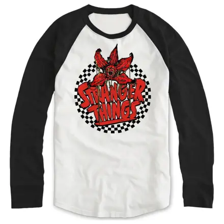 Stranger Things Sweatshirt Checkered Circle Ls  product photo