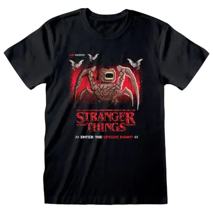 Stranger Things T-Shirt 8 Bit Upside Down product photo