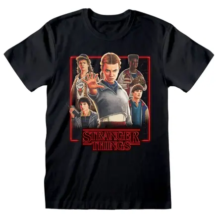 Stranger Things T-Shirt Characters in Glowing Box  product photo