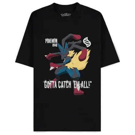 Pokémon Mega Evolutions T-Shirt Mega Lucario Gotta Catch Em All  product photo