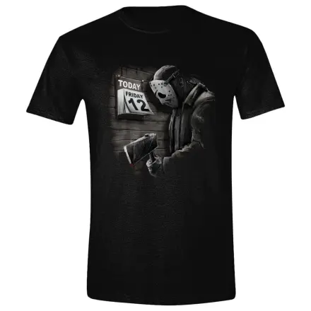 Friday the 13th T-Shirt Friday 12th Sad  product photo