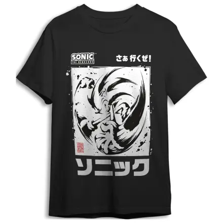 Sonic the Hedgehog Black Brush adult t-shirt product photo