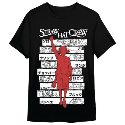 One Piece Monkey D. Luffy Straw Hat Crew adult t-shirt  product photo